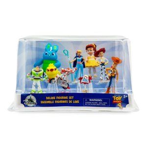 Original Disney Store Pixar Toy Story 4 Deluxe Figure Set